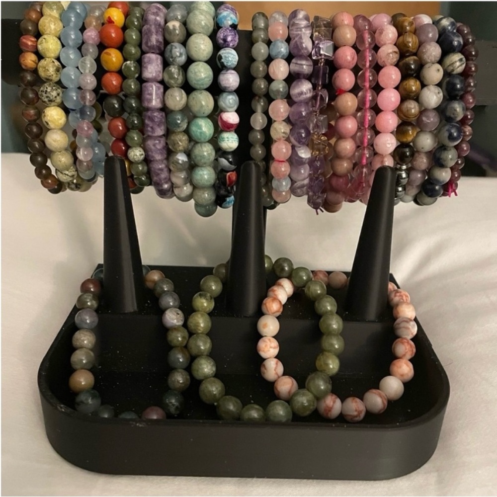 GENUINE Crystal Bracelets… Mined all over the world 🌎…my private collection!